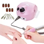 ponceuse à ongles professionnelle dm202 rose 30000rpm 35000