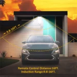 Projecteur Solaire Extérieur COB LED avec Télécommande – Image 6