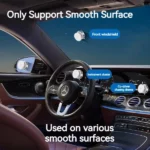 Support de Téléphone Magnétique Rotatif 360° à Ventouse BKN K009 – Image 3