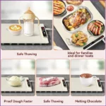 tapis chauffant de réchauffement alimentaire électrique itrusou