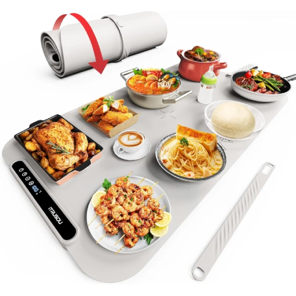 tapis chauffant de réchauffement alimentaire électrique itrusou