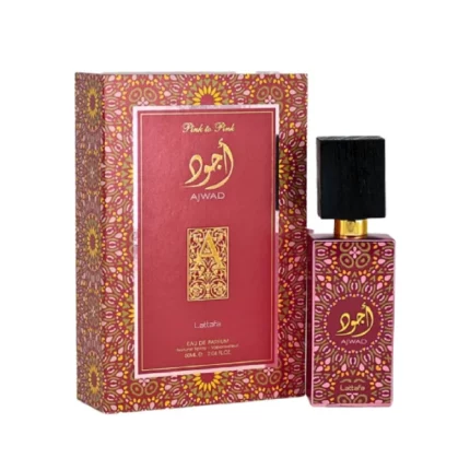 ajwad pink to pink lattafa eau de parfum pour femme 60ml