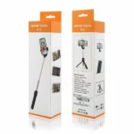 baguette de selfie trépied multifonction 3en1 r1s avec lampe beauté led et télécommande bluetooth