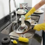 brosse de nettoyage électrique rechargeable multifonctions 7en1