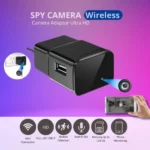 caméra de surveillance espion wifi full hd caché dans chargeur usb mural intelligent