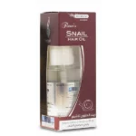 huile capillaire à la bave d'escargot snail hair oil hemani 60ml