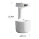 Humidificateur Anti-Gravité à Ultrasons avec Écran LED - 600ml – Image 6