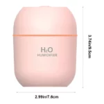 Humidificateur d’Air Portable H₂O – Brume Fine & Ambiance LED – Image 3