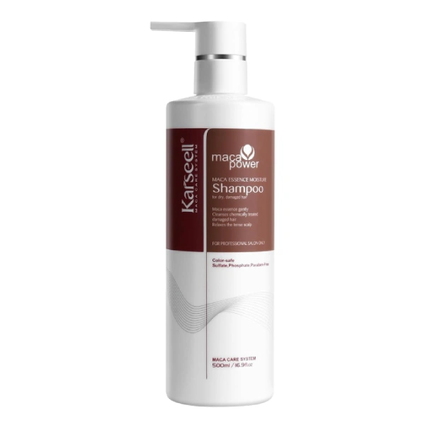 karseell maca essence shampooing hydratant à l'huile d'argan 800ml