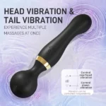 massage stick masseur vibrant 360° double heal feel