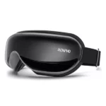 masseur masque lunettes oculaire de sommeil relaxant vibrant chauffant à vapeur intelligent renpho eyeris 1 noir