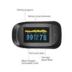 Oxymètre de Pouls Digital IMDK C101A2 – Haute Précision SpO2 – Image 3