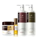 pack de soins capillaire réparation cheveux karseell, shampooing, après-shampooing, masque collagène, huile d'argan & maca