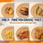 Papier Cuisson pour Air Fryer 100 Pcs Rond - 16x4.5cm – Image 3