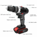 Perceuse-Visseuse à Percussion Sans Fil 3en1 – Pack 2 Batteries 21V – Image 5