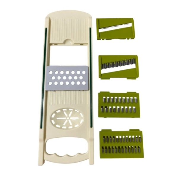 râpe et trancheuse de légumes multifonctions 4en1 vertical avec lames en acier inoxydable