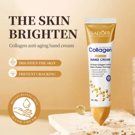 sadoer collagen hand cream crème au collagène pour les mains