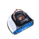 sun c4 plus lampe uv led sèche ongles professionnel à écran lcd 256w 57 led