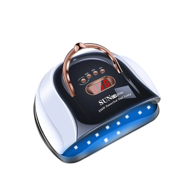 sun c4 plus lampe uv led sèche ongles professionnel à écran lcd 256w 57 led