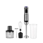 set mixeur plongeant sonifer sf-8138 professionnel 5en1 inox 400w