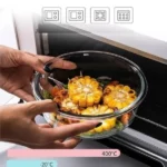 Set de 3 Boîtes de Conservation Alimentaires en Verre Borosilicate – Image 3