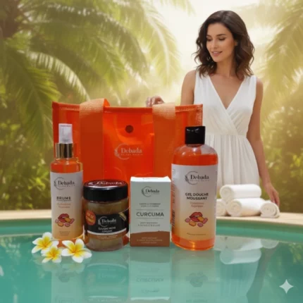 trousse soins corps séduction suprême debada 4 pièces