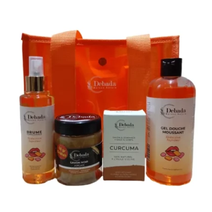 trousse soins corps séduction suprême debada 4 pièces