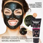 wokali white black mask masque visage peel-off au charbon actif noir bambou