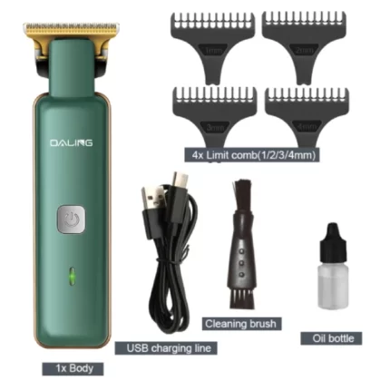 daling dl-1570 tondeuse de finition cheveux professionnelle rechargeable sans fil