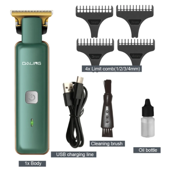 daling dl-1570 tondeuse de finition cheveux professionnelle rechargeable sans fil