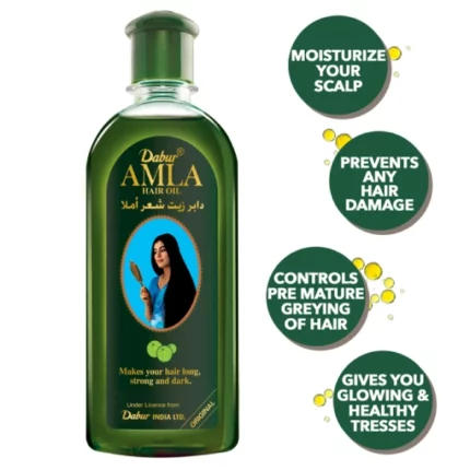 huile capillaire dabur amla hair oil original 240ml
