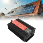 onduleur de puissance énergie verte solaire 500w, onduleur de protection de tension 2en1 pour voiture et maison