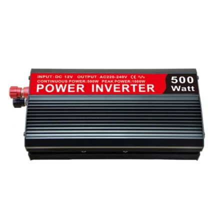 onduleur de puissance énergie verte solaire 500w, onduleur de protection de tension 2en1 pour voiture et maison