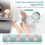 orthèse correctrice redresseur d'orteil hallux valgus feetifix