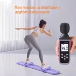 planche d'entrainement abdominale pilates et simulateur de ski multifonction 3en1