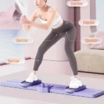 planche d'entrainement abdominale pilates et simulateur de ski multifonction 3en1