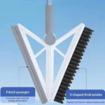 balai de nettoyage magique double face 2en1 v-shape en forme v pour sols et vitres