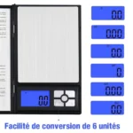 Balance de Précision Numérique Notebook Series – 0.1g/2kg – Image 3