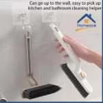 brosse de nettoyage à fissures rotative 360° multifonction pour suceurs creux