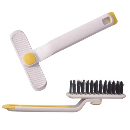 brosse de nettoyage à fissures rotative 360° multifonction pour suceurs creux