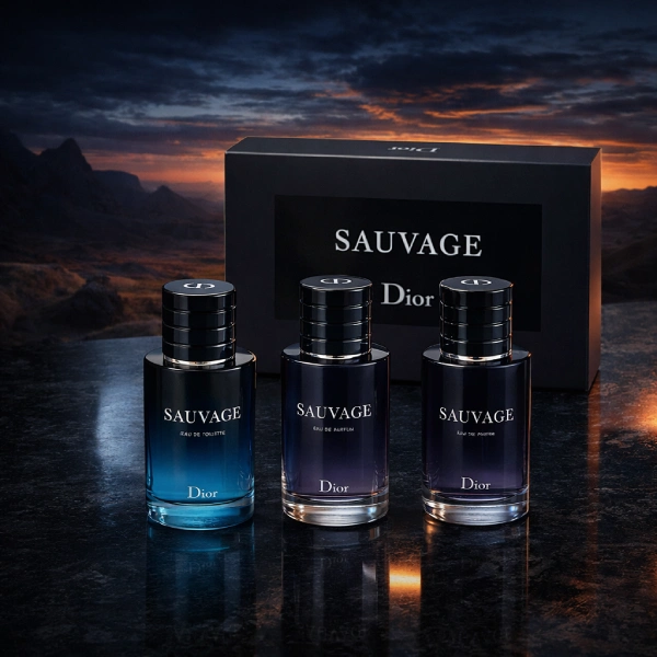 Coffret Trio Parfums Dior Sauvage - 3 x 30ml coffret 3 parfums dior sauvage 30ml