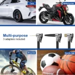 Compresseur d’Air Portable CZK-3668 – Gonfleur de Pneus Sans Fil 150 PSI – Image 5