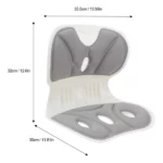 Coussin de Siège Ergonomique de Soutien Lombaire - Correcteur de Posture – Image 4
