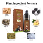 disaar shampooing colorant ginseng snake oil marron naturel