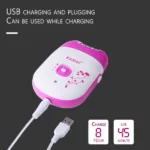 épilateur électrique rechargeable kemei km-6203