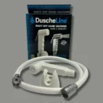 kit complet douchette flexible shattaf toilette wc duscheline blanc