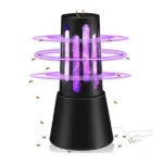 lampe anti-moustiques led 360° à choc électrique haute tension usb klencare