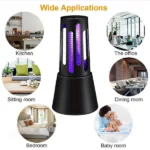 Lampe Anti-Moustiques LED 360° à Choc électrique KlenCare – Image 5