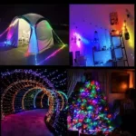 Lampe & Guirlande LED Solaire 2en1 pour Camping JF-8806 – Image 3