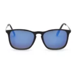 lunettes de soleil polarisées wayfarer verres miroir bleu style rayban chris RB4187